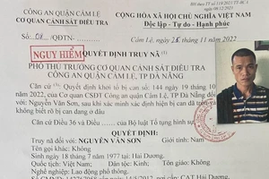 Truy nã phụ xe vung kiếm chém tài xế