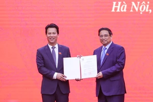 Công bố quyết định ông Đặng Quốc Khánh làm Bộ trưởng Bộ TN&MT