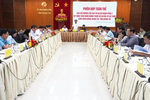 Quảng Trị biểu quyết thông qua hồ sơ báo cáo xây dựng cảng hàng không