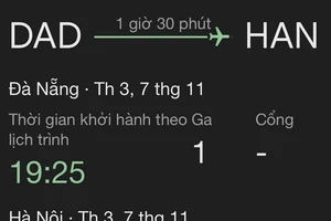 Máy bay ở Đà Nẵng dừng cất cánh vì 2 hành khách tung tin có súng