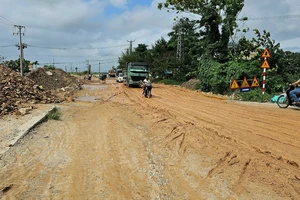 DN đề nghị Quảng Nam tiếp tục bố trí kinh phí để hoàn thành đường ĐT 608