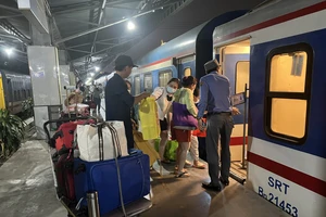 Chỉ còn vé tàu ngồi dịp cao điểm tết Nguyên đán 2024