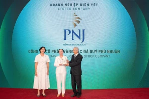 PNJ 2 lần đạt giải thưởng phát triển bền vững