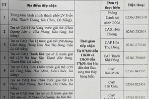 Công an Đà Nẵng mở thêm 7 điểm tiếp nhận hồ sơ cấp giấy phép lái xe cho người dân