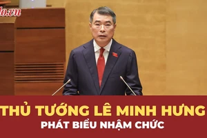 Video: Thủ tướng Lê Minh Hưng phát biểu nhậm chức