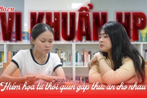 Vi khuẩn HP: Hiểm họa từ thói quen gắp thức ăn cho nhau