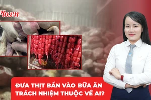 Đưa thịt bẩn vào bữa ăn: Trách nhiệm pháp lý ra sao?
