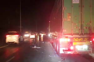 Tông xe đầu kéo, 1 người tử vong ở Tiền Giang