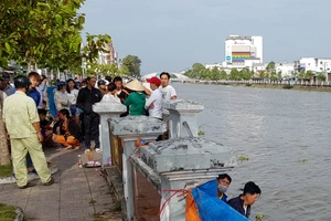 Tìm thấy thi thể người phụ nữ giận chồng nhảy sông 