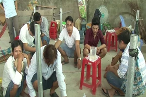 Vĩnh Long: Bắt quả tang 9 người đá gà ăn tiền trên Internet