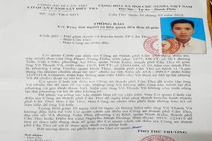 Truy tìm người thuê ô tô rồi mất tăm hơn 1 tháng