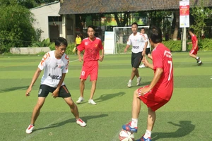 Giải bóng đá Press Cup 2018 chính thức khởi tranh