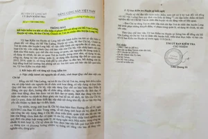 Chánh án Tòa Long Mỹ bị đề nghị kỷ luật