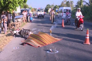 Va chạm với xe buýt, người đàn ông tử vong tại chỗ