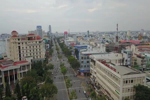 Một góc TP Cần Thơ nhìn từ trên cao