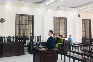 Bị cáo Võ Thanh Tùng