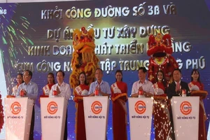 Khởi công cụm công nghiệp 1.000 tỉ đồng ở Hậu Giang