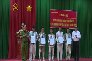 An Giang: Hơn 130 phạm nhân được tha tù, giảm thời hạn còn lại