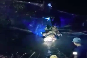 1 phụ nữ té sông tử vong trong đêm mưa