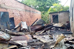 Cụ bà nhặt ve chai tử vong trong căn nhà bị cháy