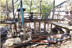 Phát hiện thi thể cháy đen trong căn nhà bị hỏa hoạn