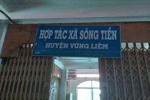 Trụ sở Hợp tác xã Sông Tiền. Ảnh: HD