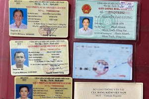 Phát hiện tài xế xe khách dùng bằng lái mua trên facebook