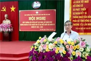 Trà Vinh chốt danh sách 91 người ứng cử ĐBQH, HĐND