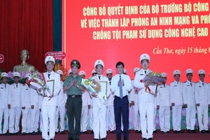 Công an Cần Thơ thành lập đơn vị mới