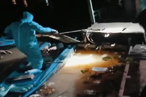 Cô gái trốn ở khoang xuồng nhằm xuất cảnh trái phép sang Campuchia