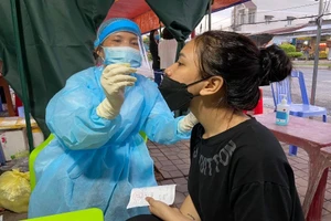 Ảnh minh họa test nhanh kháng nguyên COVID-19. Ảnh: HD