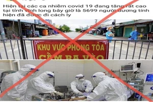 Vĩnh Long: Em chồng lập Facebook giả chị dâu đăng tin sai về COVID-19