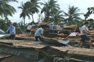 Vĩnh Long: Mưa giông làm 1 người chết, thiệt hại gần 1,5 tỉ đồng