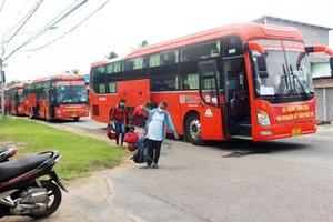 Ảnh minh họa tỉnh Bến Tre đón công dân về trước đó. Ảnh: ĐÔNG HÀ