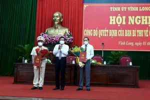 Vĩnh Long có tân Phó bí thư Tỉnh ủy