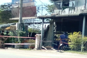 Nghi án chồng đập phá gây cháy khiến vợ con tử vong ở Đồng Tháp