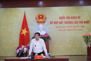 Đại biểu Quốc hội TP Cần Thơ góp ý sửa đổi một số điều của 8 Luật