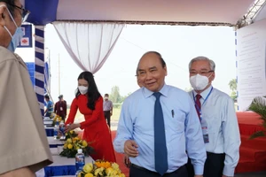 Chủ tịch nước dự lễ khởi công tuyến nối Quốc lộ 91 và tuyến tránh TP Long Xuyên