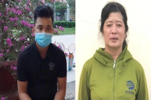 2 mẹ con đang in tiền giả thì bị công an bắt quả tang