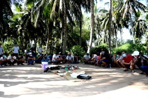 Phá điểm đá gà quy mô lớn ở Trà Vinh