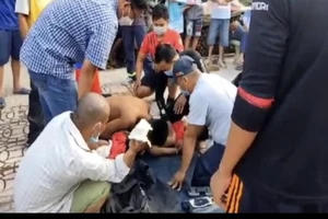 Rơi sông, 2 anh em đuối nước thương tâm. Ảnh: HD