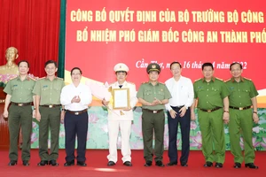 TP Cần Thơ có Phó Giám đốc Công an mới