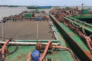 Đường dây khai thác cát lậu khủng ở vùng biển Cần Giờ