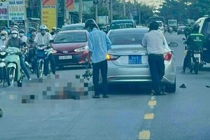 Hiện trường vụ tai nạn