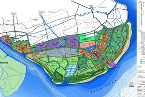 Sơ đồ quy hoạch KKT Định An đến năm 2030