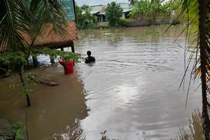 Khu vực sông xảy ra vụ đuối nước. Ảnh: CACC