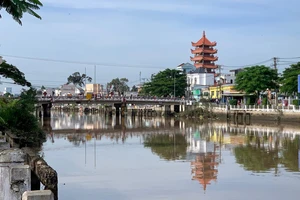 63 tỉ đồng đầu tư xây cầu Long Bình 1 ở trung tâm TP Trà Vinh