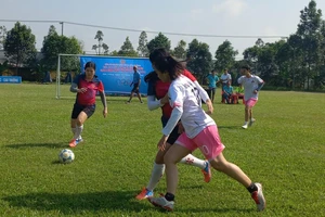 Đá bóng giao lưu ngành Tòa án các tỉnh Miền Tây chào mừng Ngày Phụ nữ Việt Nam
