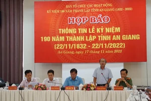 Bắn pháo hoa trong đêm kỷ niệm 190 năm thành lập tỉnh An Giang