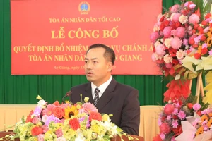 TAND tỉnh An Giang có Chánh án mới